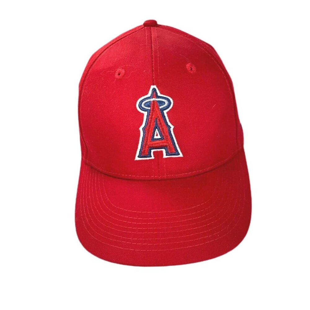 Los Angeles LA Angels Team MLB Red Hat Cap OC Sports Adjustable Closure Baseball